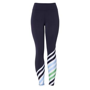 Tory Sports Striped Full-Length Performance Leggings Size XS/TP